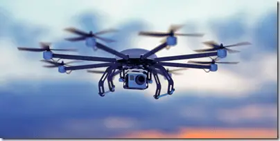 civilian drones work